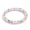 Raspberry | .925 Sterling Silver | Bubble Glass Bracelet